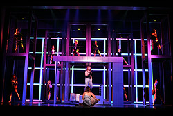 Good girls don't: Storm Newton (center, standing) blows in to beg for Fellner's first time.