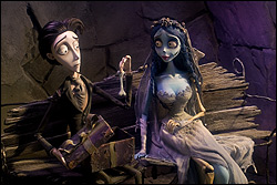 Depp and Bonham Carter can do little to flesh out Burton's vision.