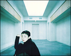 Miyazawa in one of her dual Tony roles.