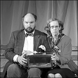 Tim Hyland and Mary Ewald in a play that's as gripping as watching toast get brown.