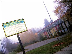 At Broadview-Thomson Elementary, teacher Laurence "Shayne" Hill "was going to get in trouble."