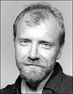 Surrealist satirist Saunders.