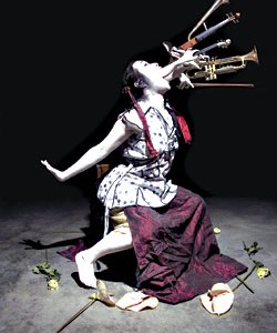 Haruko Nishimura plays it cool.