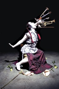 Haruko Nishimura plays it cool.