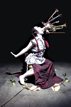 Haruko Nishimura plays it cool.