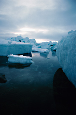 Land of ice, yin-yang, and garbage.
