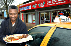 The tibs are tops at Tana Market, according to driver Wessen Darge.