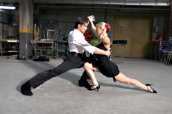 Banderas and Katya Virshilas.