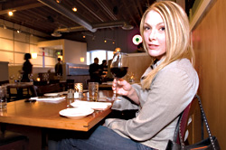 At Market Street Grill, it might be wise to bring your own beauty.