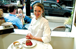 The family at work: from left, Howard, Nancy Rose, and Carolyn Ferguson.