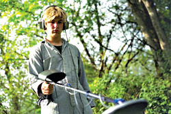 Peter Richards plays the teen searching for meaning.