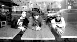 From left, DJ Sabzi, Geologic, and RA Scion: Mass Line masterminds.