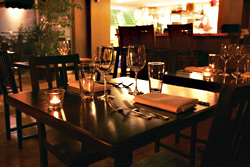 Space (between tables), the final frontier.