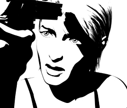 Too noir for its own good, Renaissance sketches a world in black and white.