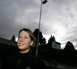 Junior class vice president  Thea Leidel.