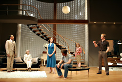 Psychological minefields: the cast of The Lady From Dubuque.