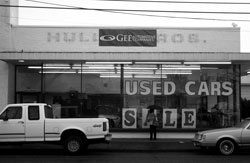 The West Seattle car dealership where Richard Grey was allegedly victimized has since changed hands.