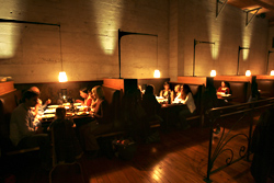 Minimalist chic, maximalist eating.