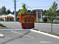 B.J.'s and Smokin' Dick's Serve BBQ With $3 Pitchers, and Meat by the Ladle