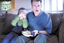 Dad, I thought we were gonna watch Shrek 2!