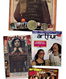 Yippee! Hippies! Look for the new issue (bottom) at local indie record stores and clubs.