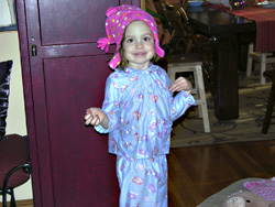 At least Marla Olmstead dresses like Julian Schnabel.