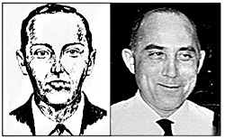 The FBI sketch and the latest candidate.