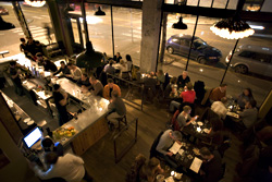 Quinns in a slow moment.