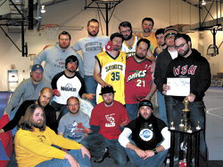 Shaun Alexanders been so bad this year that a bunch of bearded white guys are auditioning for his role.