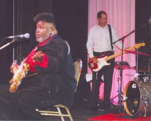 Buddy Miles explains the difference between Droop Quota and Gregory Method during Single Transferable Vote lecture while Novoselic holds down Band of Gypsy's groove.