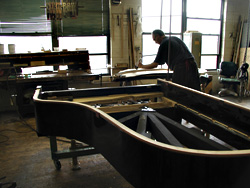 A keyboard craftsman at work