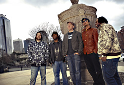 From left: AC Lewis, Jayson Powell, J-Justice, Dr. J, and Atlee.