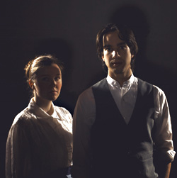 Open Circle on the move. (Here, cast members of Ghost Sonata.)