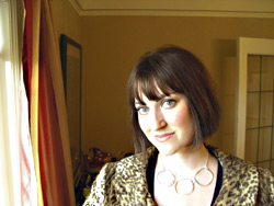 The director at home, away from the burlesque stage.