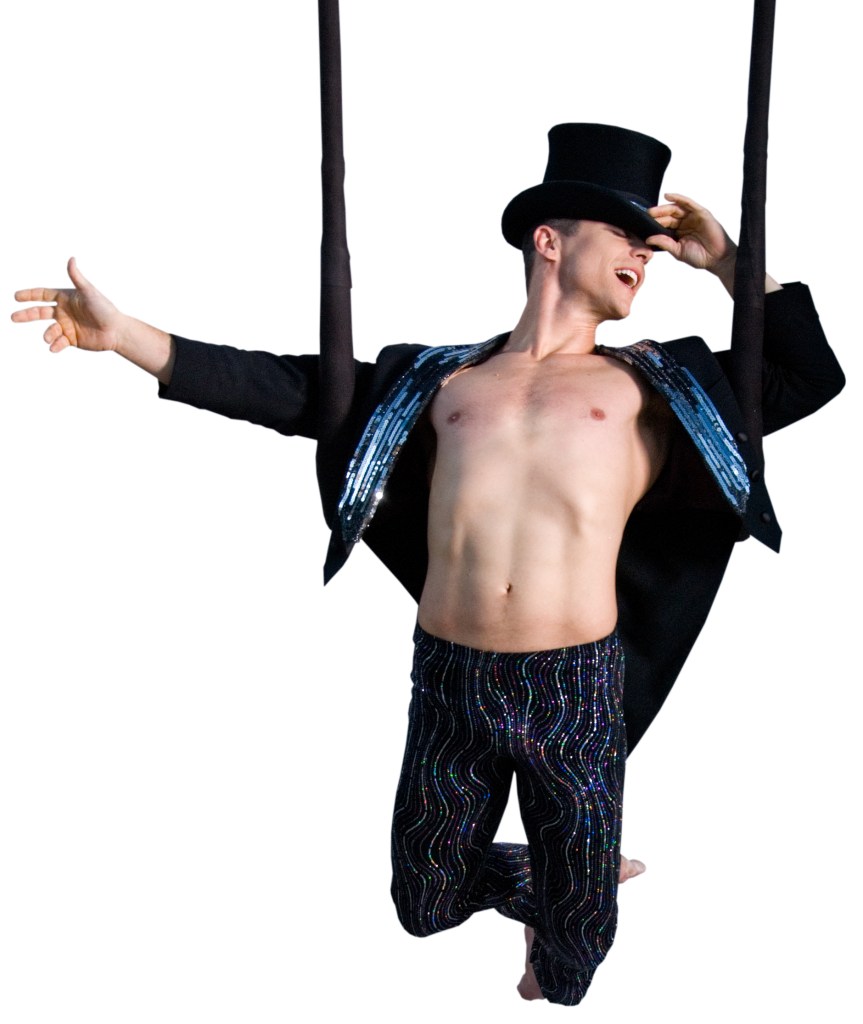 Aerial Antics in the Atrium