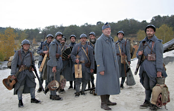 French cannon fodder during WWI.