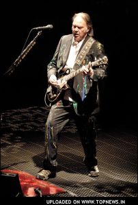 **ALL ROUND PICTURES FROM SOLARPIX.COM****WORLDWIDE SYNDICATION RIGHTS**Neil Young in concert, at the Apollo, Manchester, UK. 11th March 2008JOB REF: 5930 SGD     DATE: 11_03_2008**MUST CREDIT SOLARPIX.COM OR DOUBLE FEE WILL BE CHARGED* *UNDER NO CIRCUMSTANCES IS THIS IMAGE TO BE REPRODUCED FOR ANY ONLINE EDITION WITHOUT PRIOR PERMISSION*