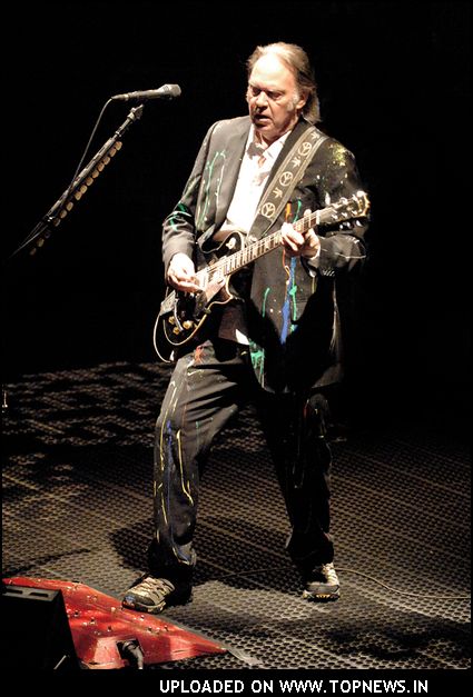 **ALL ROUND PICTURES FROM SOLARPIX.COM****WORLDWIDE SYNDICATION RIGHTS**Neil Young in concert, at the Apollo, Manchester, UK. 11th March 2008JOB REF: 5930 SGD     DATE: 11_03_2008**MUST CREDIT SOLARPIX.COM OR DOUBLE FEE WILL BE CHARGED* *UNDER NO CIRCUMSTANCES IS THIS IMAGE TO BE REPRODUCED FOR ANY ONLINE EDITION WITHOUT PRIOR PERMISSION*