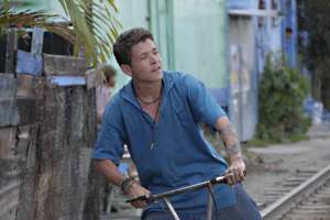 Flores travels toward a different life.