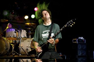 Kudlow (on guitar) hasnt forgotten how to rock.