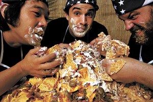 Even their nachos are big business.