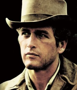 Paul Newman in Butch Cassidy and the Sundance Kid, 1069, courtesy of 20th Century Fox.