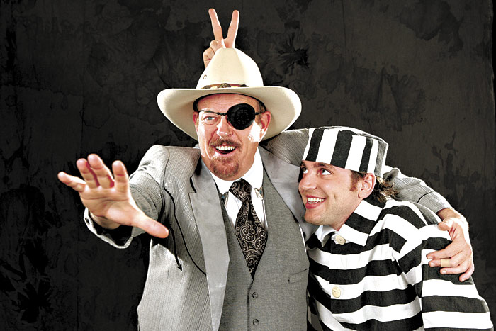 Richard Ziman (left) and Carter J. Davis help bring Wagner to Texas.in Das Barbec&uuml;.