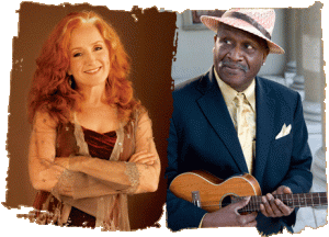 Bonnie Raitt and Taj Mahal