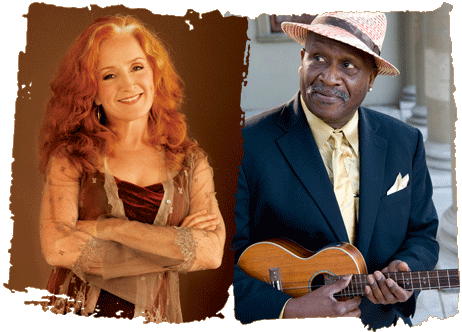 Bonnie Raitt and Taj Mahal