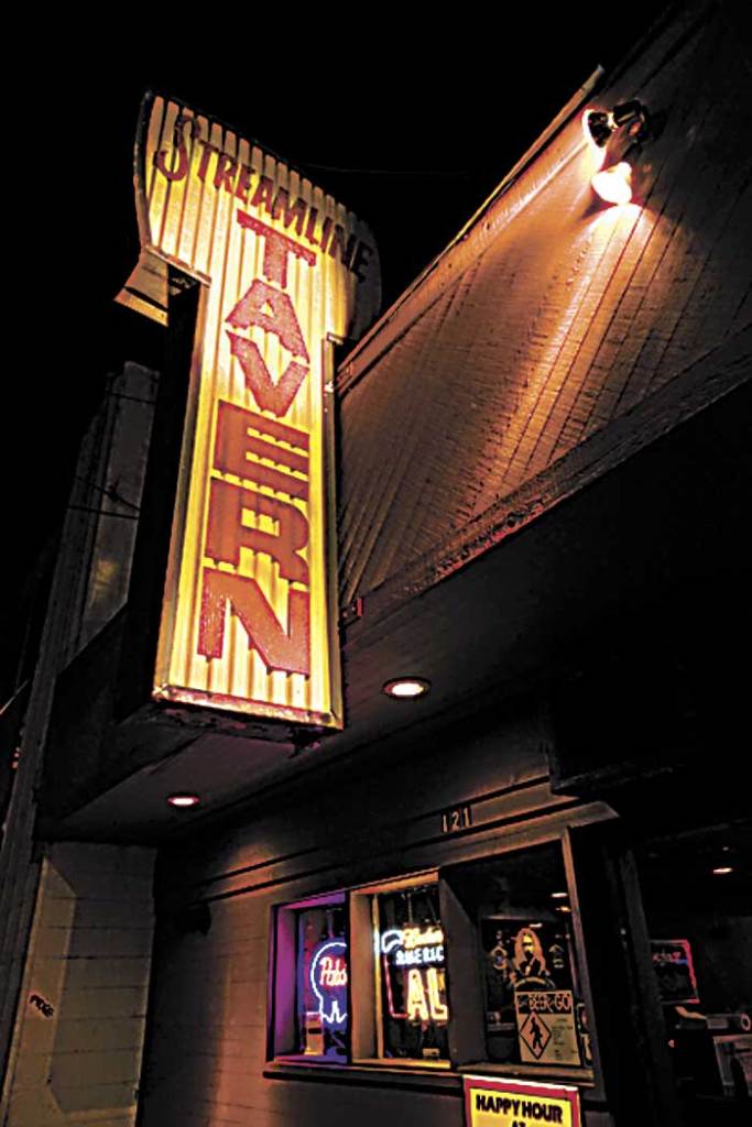 The Streamline's iconic sign: Will Lewis be able to keep it, even after the place is no longer technically a tavern?