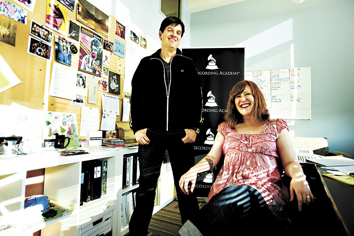 London (left) and Stephens Summit isnt just for recording-industry honchos.