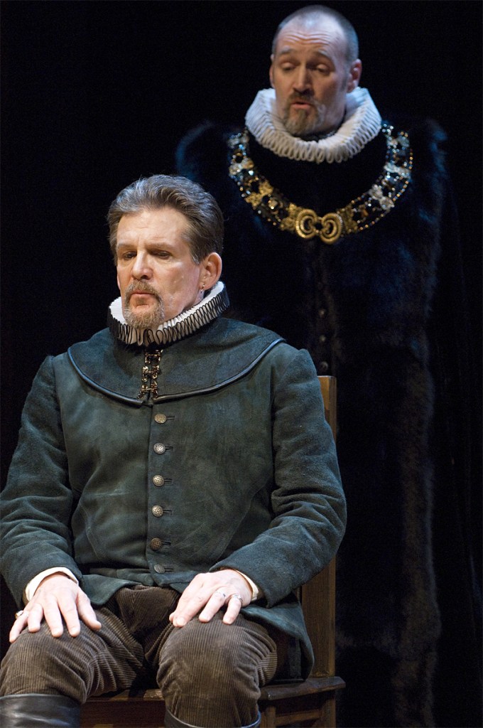 Haugen (at rear) tells Heald how history shall be written.