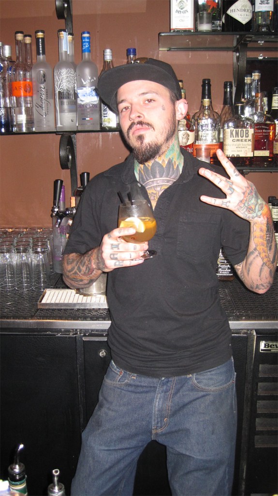 Justin Clark cures colds with this cocktail.