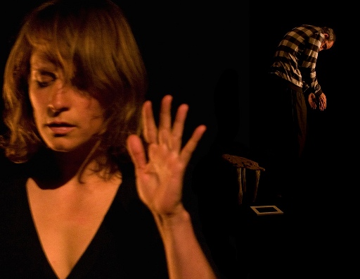 Graczyk, with Wazel at right, searches for her partner.